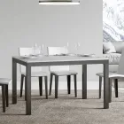 Design Table with Wooden Top Extendable up to 440 cm Made in Italy - Foxy Viadurini