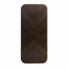 Modern wooden design table handmade in Italy Wood Viadurini