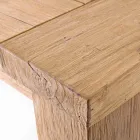 Fixed Garden Table in Wood for 8 People Homemotion - Hunter Viadurini