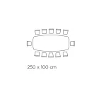 Polished Greek Black Ceramic Table Made in Italy - Grotta Viadurini