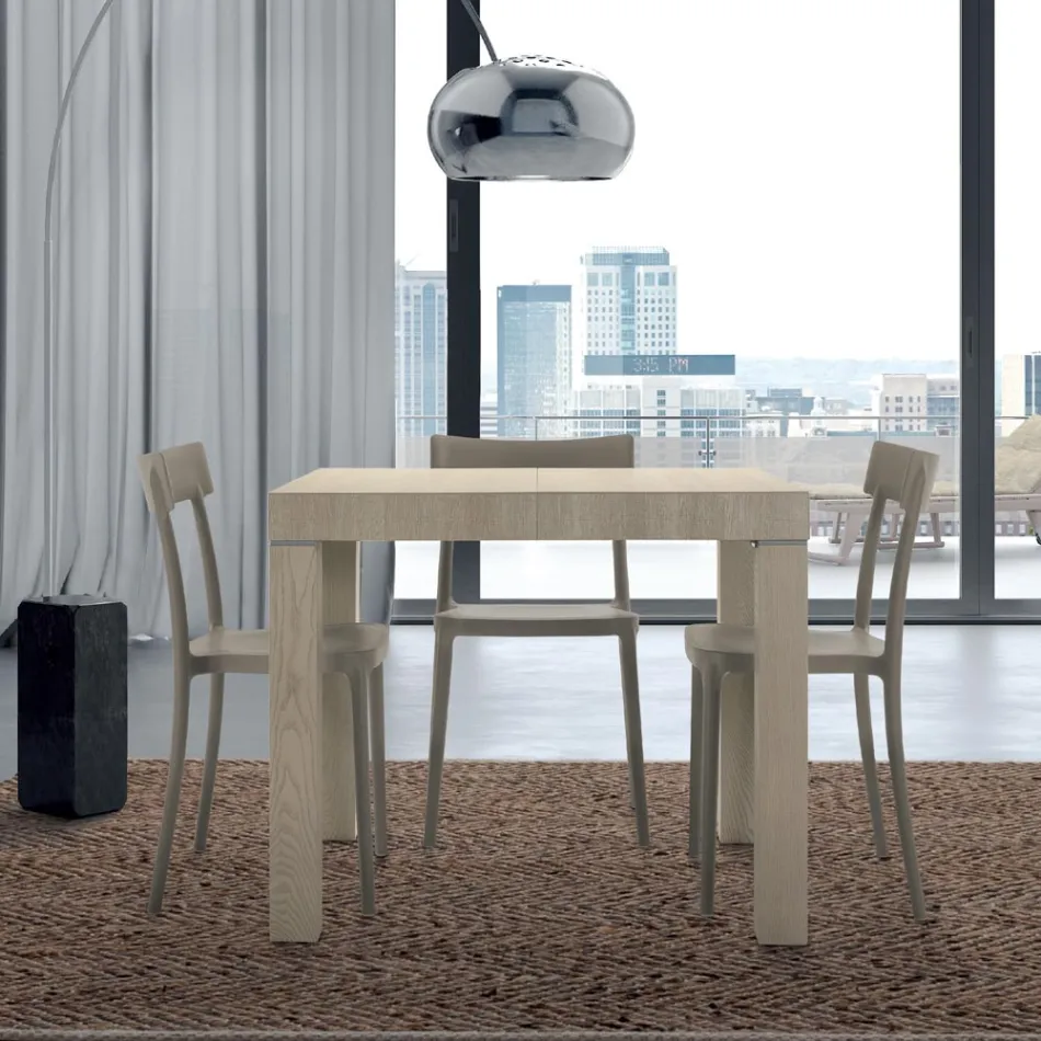 Extendable Laminate Wooden Table up to 470 cm Made in Italy – Gordito Viadurini
