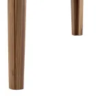 Grilli York square modern design solid wood table made in Italy Viadurini