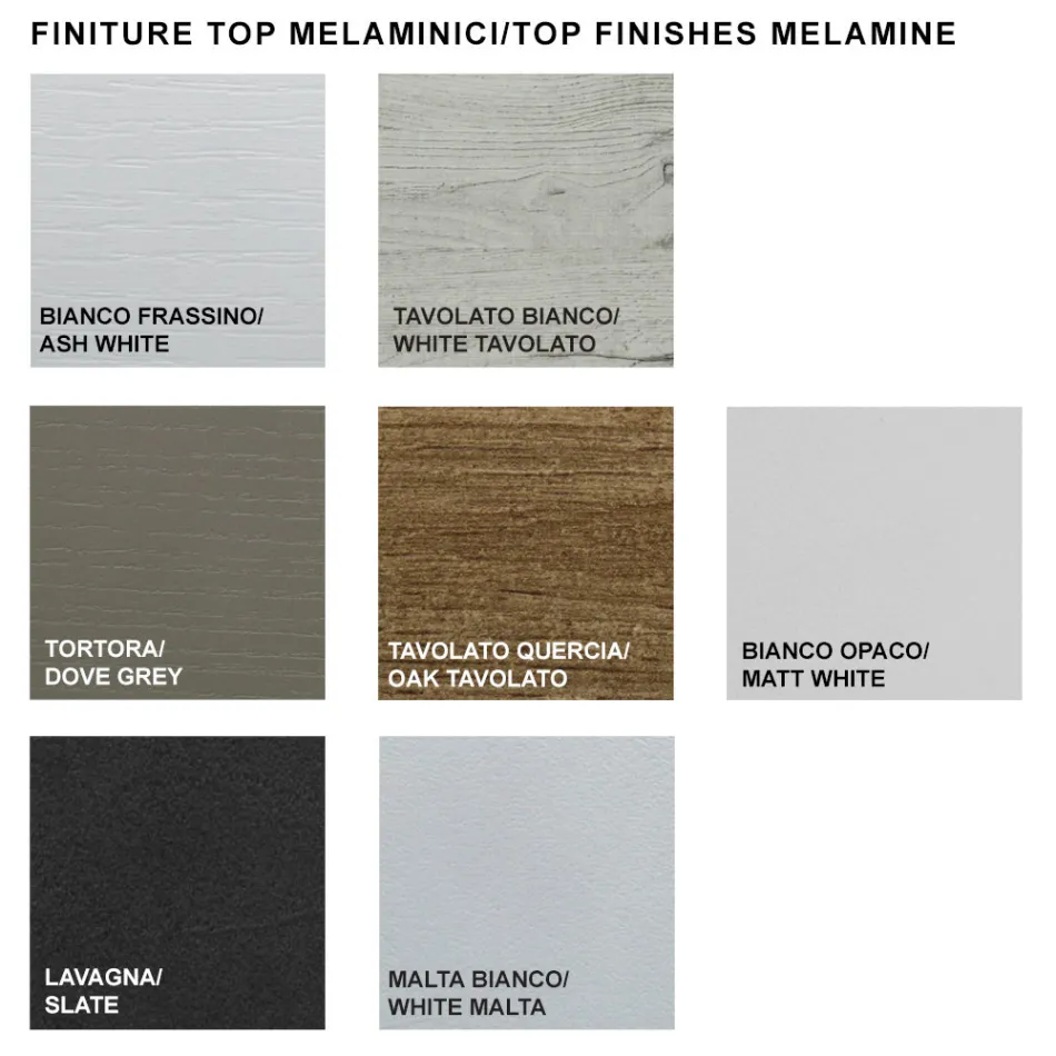 Extendable Melamine Wooden Table up to 470 cm Made in Italy – Gordito Viadurini