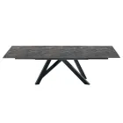 Modern Extendable Table up to 278 cm in Ceramic Made in Italy - Settimmio Viadurini