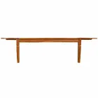 Extendable Dining Table Up to 290 cm in Solid Wood Homemotion - Carbo Viadurini