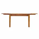Extendable Dining Table Up to 290 cm in Solid Wood Homemotion - Carbo Viadurini