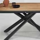 Extendable Dining Table up to 300 cm in Oak Made in Italy - Antonino Viadurini