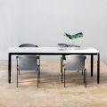Garden Dining Table in Aluminum and Hpl or Gres, Various Finishes - Filomena