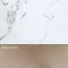 Garden Dining Table in Aluminum and Hpl or Gres, Various Finishes - Filomena Viadurini