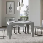 Square Table Extendable to 440 cm in Wood Made in Italy - Flower Viadurini