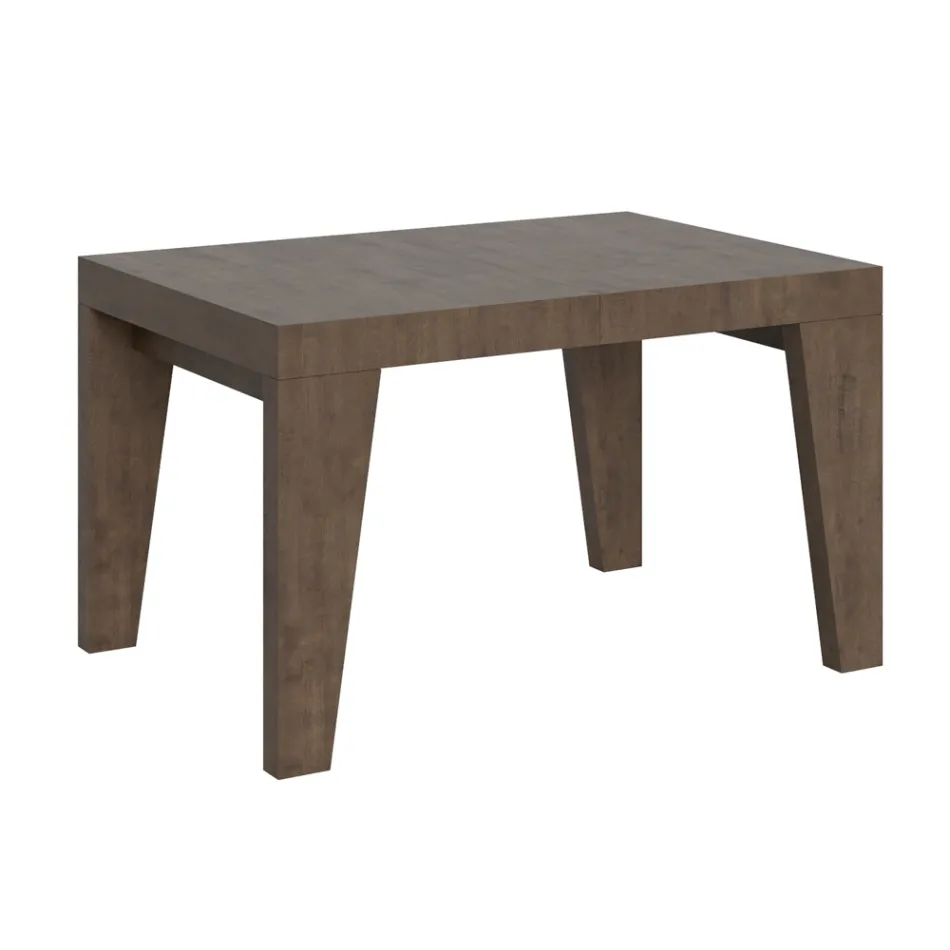 Square Table Extendable to 440 cm in Wood Made in Italy - Flower Viadurini
