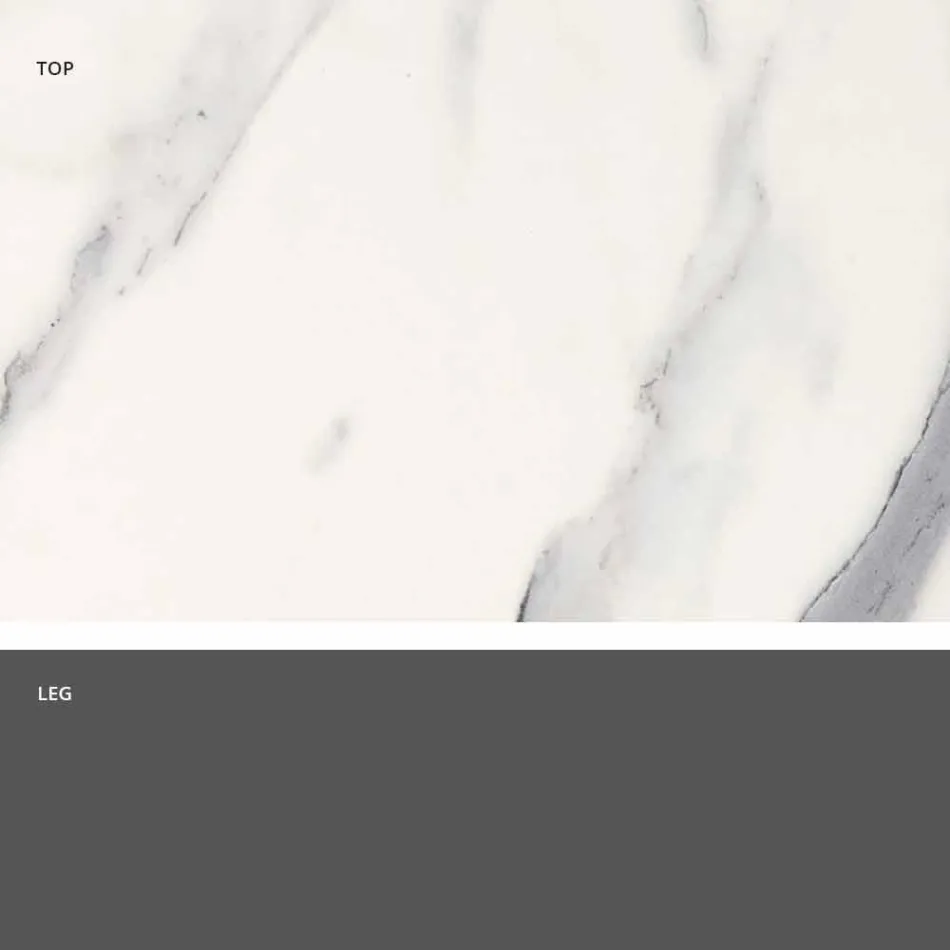 Square Dining Room Table, HPL Top - Nineteenth Century by Slide Viadurini