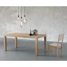 Extendable Rectangular Table (300 cm or 340 cm) in Wood - Passoa Viadurini