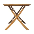 Rectangular Outdoor Table Made of Acacia Wood - Sunset Viadurini
