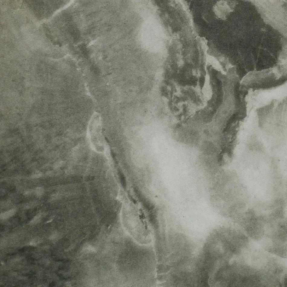 Round Outdoor Table in Orobico Luxe Ceramic Made in Italy - Pegaso Viadurini