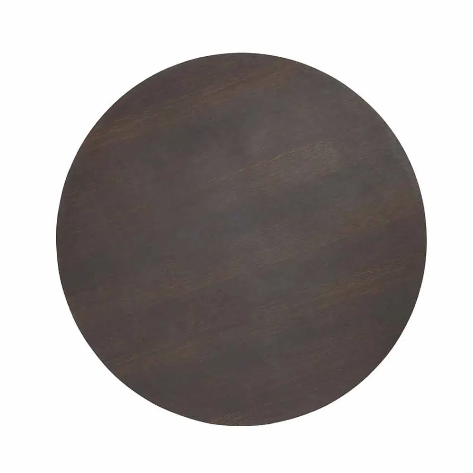 Classic Design Round Table, Ø140 and HPL top - Nineteenth century by Slide Viadurini