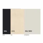 Round Dining Table Extendable to 165 cm with Ceramic Top - Pistolero Viadurini