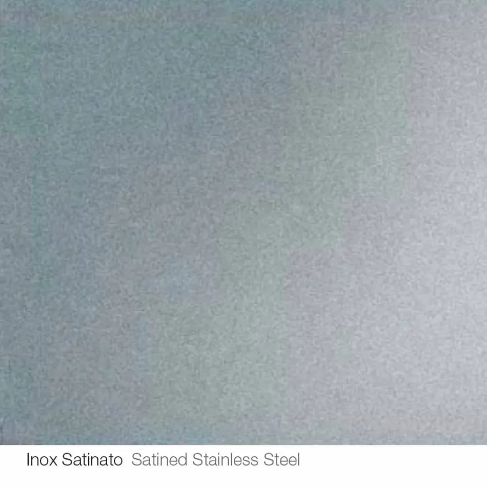 Round design table d.120 crystal top made in Italy Cristal Viadurini