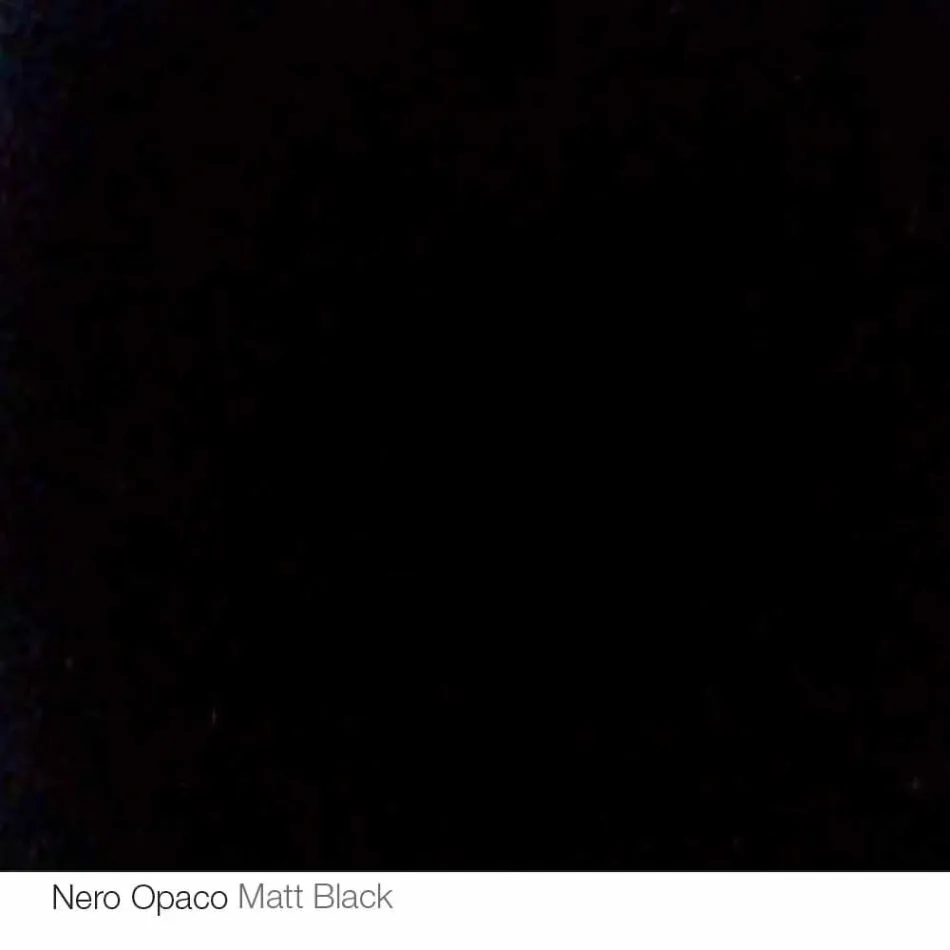 Round design table d.120 crystal top made in Italy Cristal Viadurini