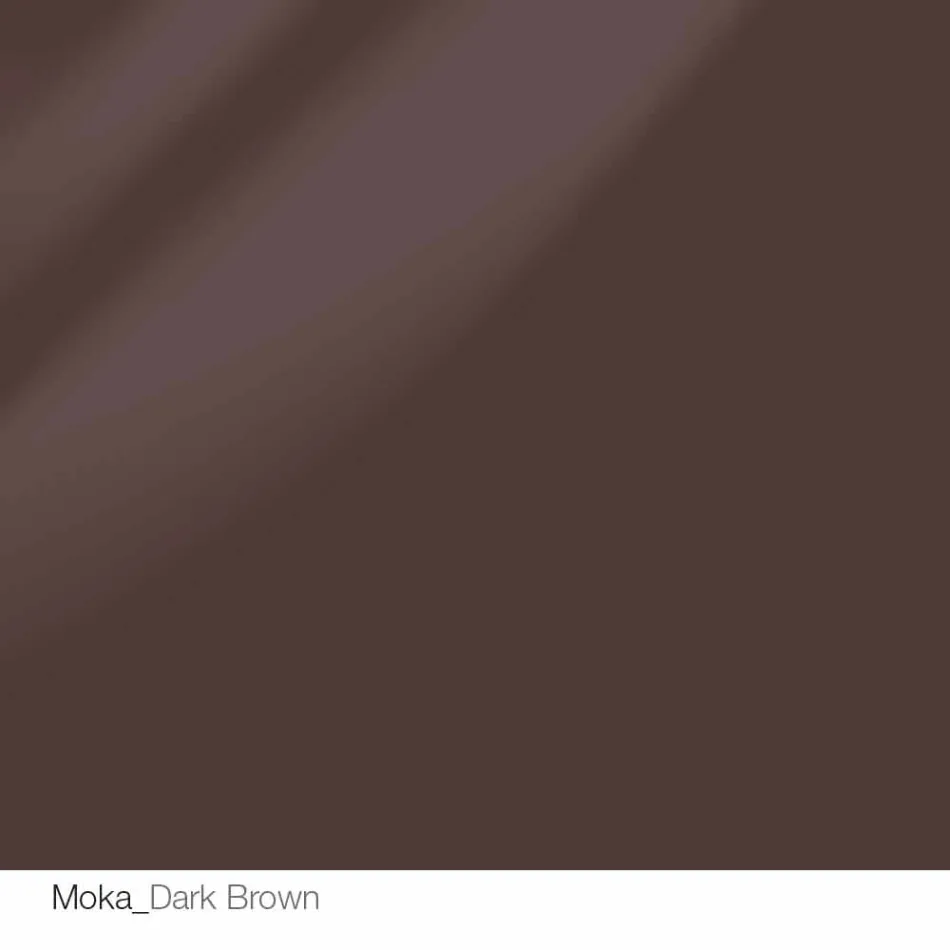 Round design table d.160 crystal top made in Italy Cristal Viadurini