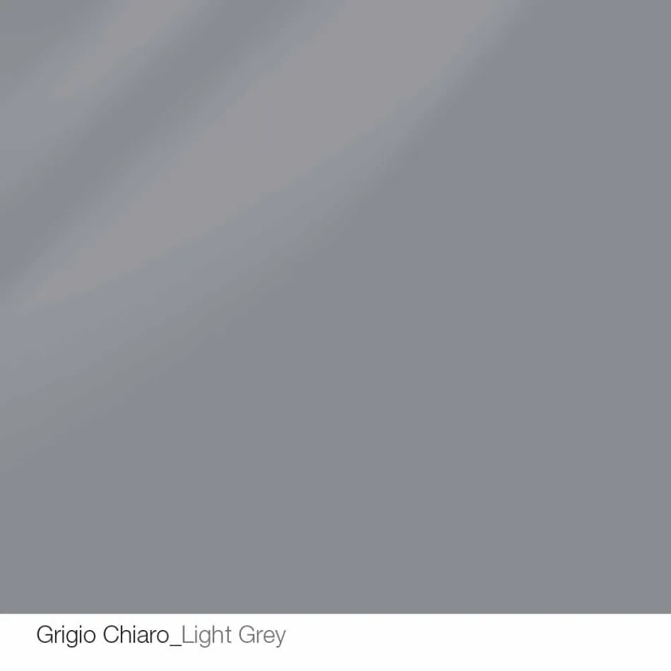 Round design table d.160 crystal top made in Italy Cristal Viadurini