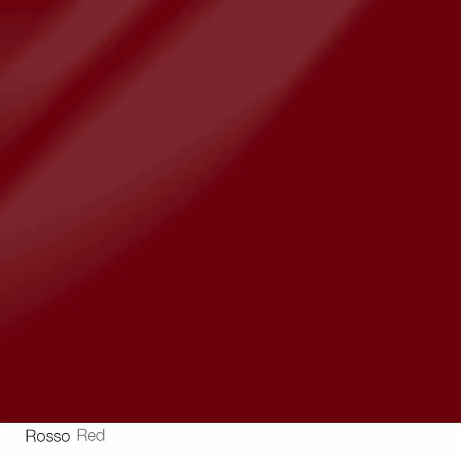 Round design table d.160 crystal top made in Italy Cristal Viadurini