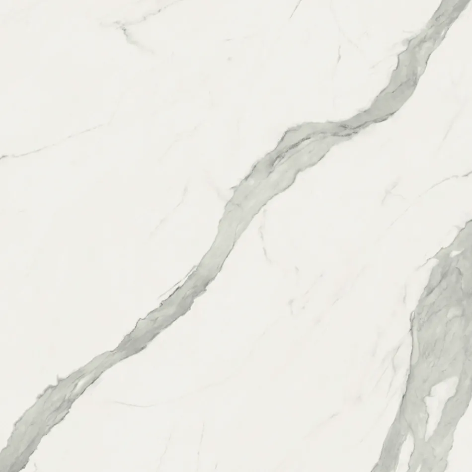 Tulip Table Eero Saarinen H 73 in Statuario Full Vein Ceramic Made in Italy - Scarlet Viadurini