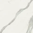 Tulip Table Eero Saarinen H 73 Oval in Statuario Ceramic Full Vein - Scarlet Viadurini