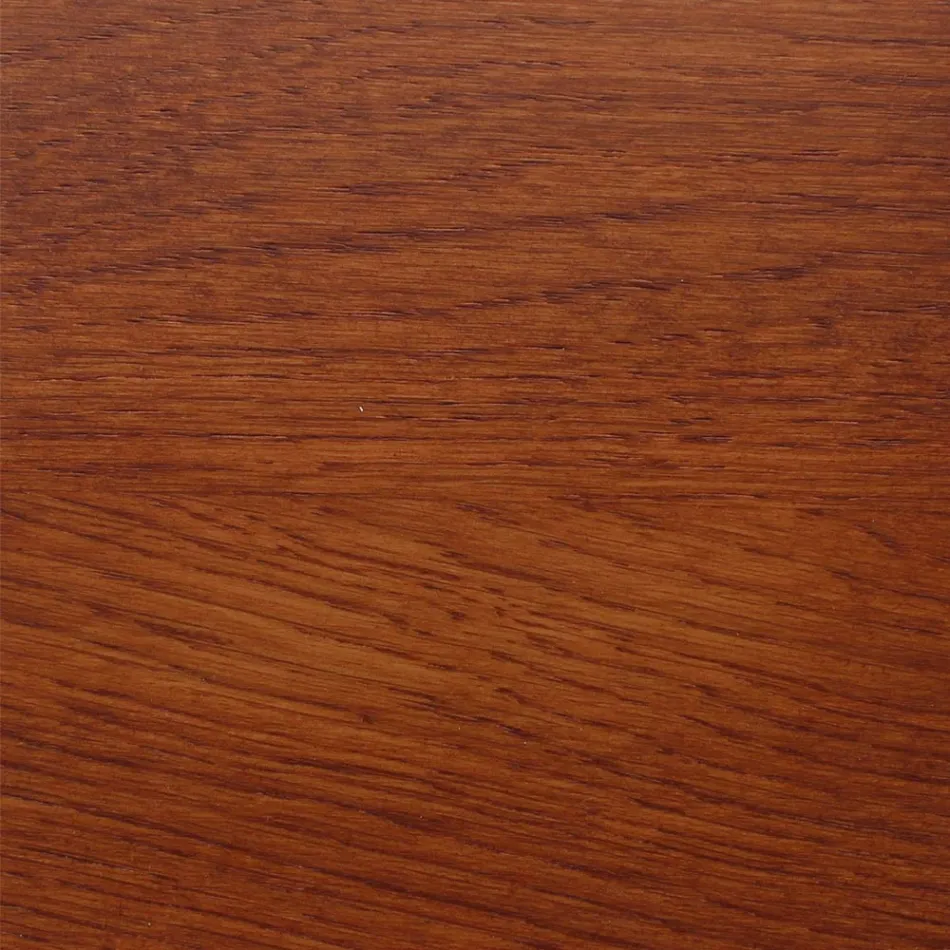 Tulip Table Eero Saarinen H 73 Oval in Cherry Stained Oak Made in Italy - Scarlet Viadurini