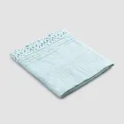 Heavy Linen Bath Towel with Italian Quality Poema Lace 2 Colors - Castle Viadurini