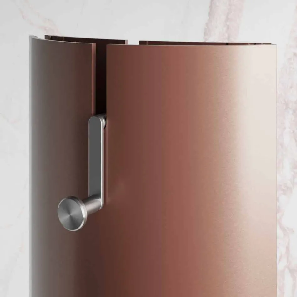 Floor Electric Radiator with Single or Double Led Design at 500 W - Stilus Viadurini