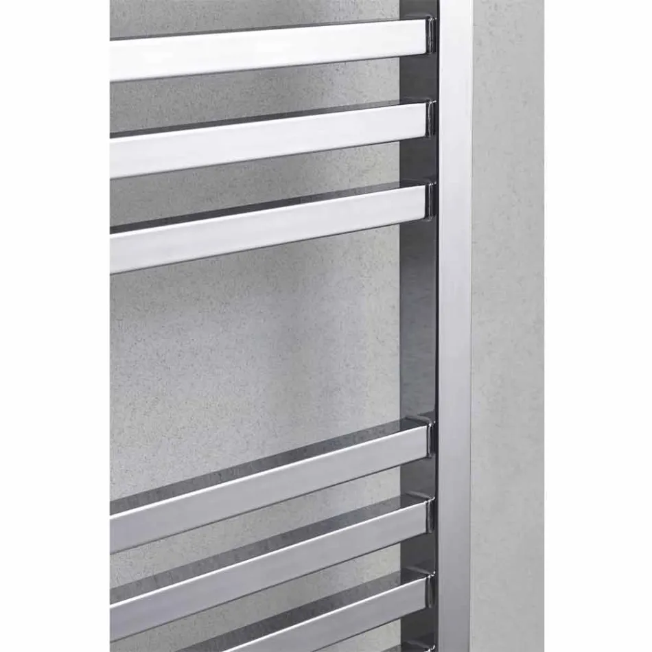 Modern Design Chrome Radiator Wall 2 Sizes up to 765 Watt - Tower Viadurini