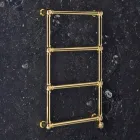 Electric Modular Radiator in Chrome or Gold Brass at 200 W - Caesar Viadurini