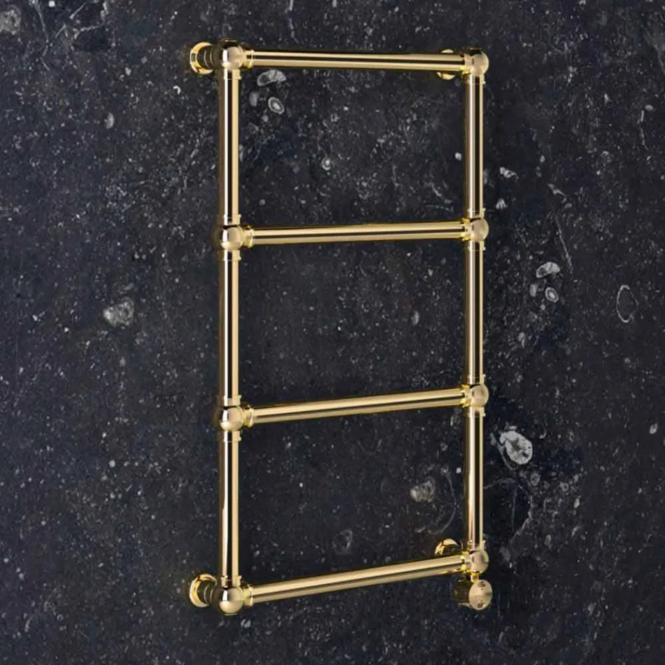 Electric Modular Radiator in Chrome or Gold Brass at 200 W - Caesar Viadurini