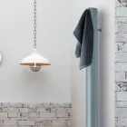 Electric radiator made of an aluminum tube Made in Italy - Pandoro Viadurini