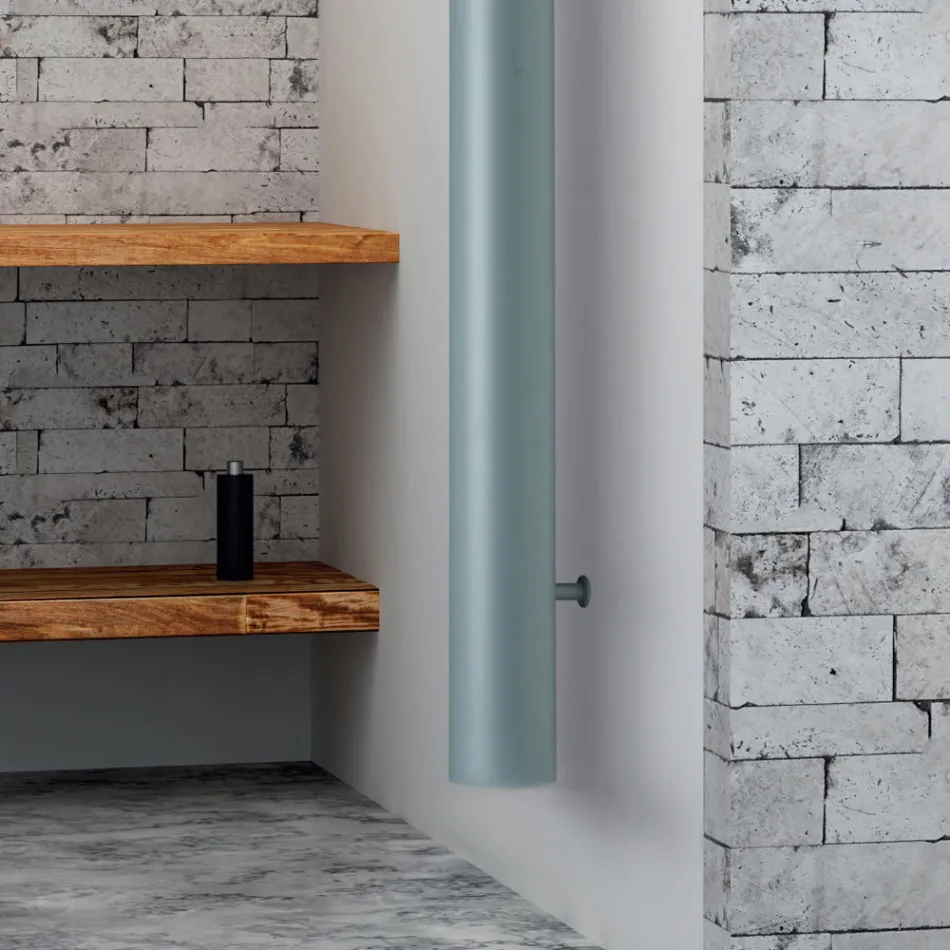 Electric radiator made of an aluminum tube Made in Italy - Pandoro Viadurini
