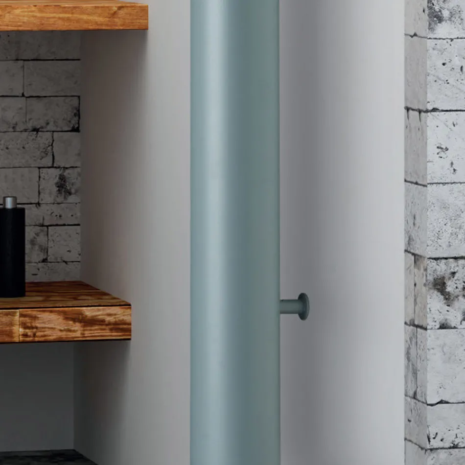 Electric radiator made of an aluminum tube Made in Italy - Pandoro Viadurini