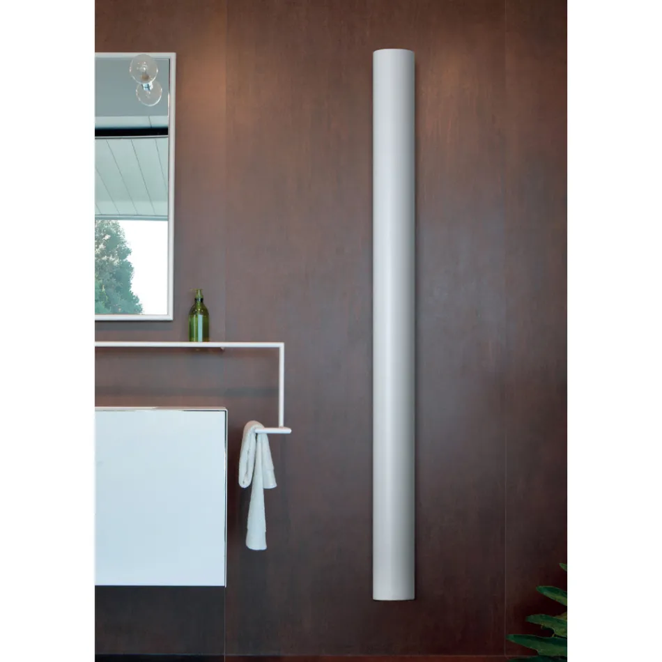 Electric radiator made of an aluminum tube Made in Italy - Pandoro Viadurini