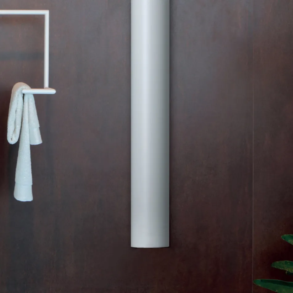 Electric radiator made of an aluminum tube Made in Italy - Pandoro Viadurini