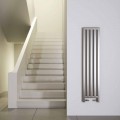Modern chrome electric radiator New Dress by Scirocco H, made in Italy