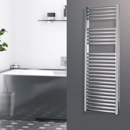 Chromed Electric Radiator Up to 1000 Watt Made in Italy - Berenice Viadurini