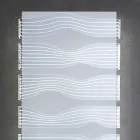 Design Electric Radiator for Living Room or Bathroom with 1000 W Led - Shine Viadurini