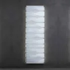 Design Electric Radiator for Living Room or Bathroom with 1000 W Led - Shine Viadurini