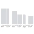 Electric radiator up to 1400W in Italian marble powder - Texturee Viadurini