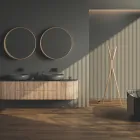 Free-Standing Steel Electric Radiator with Foot Switch - Tree Viadurini