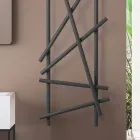 Electric Steel Radiator with Round Section Tubes Made in Italy - Random Viadurini