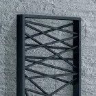 Steel electric heating, metropolitan style Mikado Scirocco H Viadurini