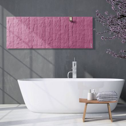 Electric radiator in Italian marble powder up to 1400 Watt - Terraa Viadurini