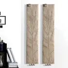 Electric Radiator in Italian Marble Powder Yield 350 Watt - Naturae Viadurini