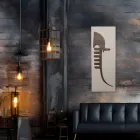 Electric radiator in recycled marble powder Made in Italy - Venice Viadurini